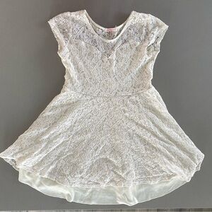 Ardene white lace dress